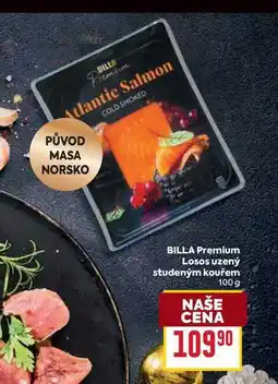 Billa BILLA Premium Losos uzený studeným kouřem 100 g nabídka