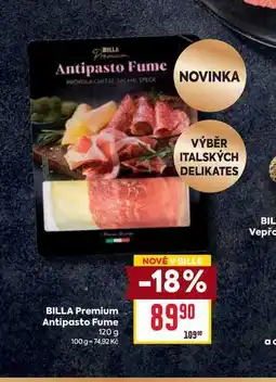 Billa BILLA Premium Antipasto Fume 120 g nabídka