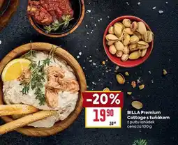 Billa BILLA Premium Cottages tuňákem z pultu lahůdek cena za 100 g nabídka