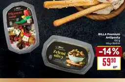 Billa BILLA Premium Antipasty 150 g nabídka