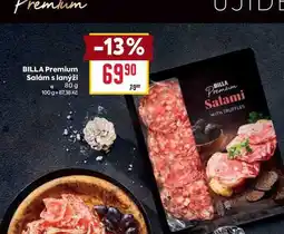 Billa BILLA Premium Salám s lanýži 80 g nabídka