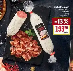 Billa thBILLA Premium Hungarian salami 380 g nabídka