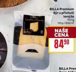Billa BILLA Premium Sýr s příchutí lanýže 150g nabídka
