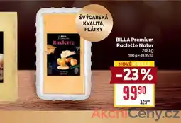 Billa BILLA Premium Raclette Natur 200 g nabídka