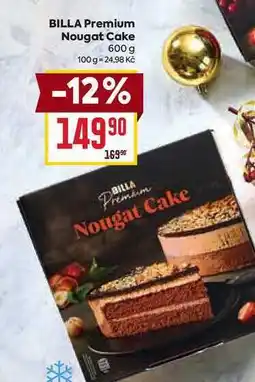 Billa BILLA Premium Nougat Cake 600 g nabídka