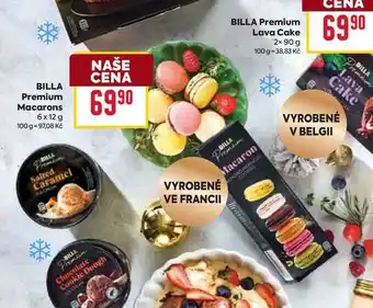 Billa BILLA Premium Macarons 6x12 g nabídka