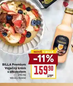 Billa BILLA Premium Vaječný krém salkoholem 210 ml nabídka