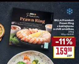 Billa BILLA Premium Prawn Ring s koktejlovou a chilli omáčkou 270 g nabídka