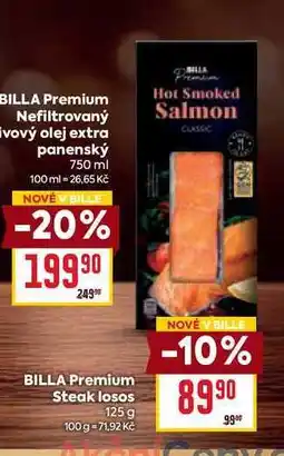 Billa BILLA Premium Steak losos 125 g nabídka