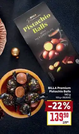 Billa BILLA Premium Pistachio Balls 140 g nabídka