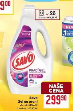 Billa Savo Gel na praní 26-48 dávek nabídka