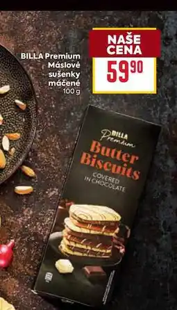 Billa BILLA Premium Máslové sušenky máčené 100 g nabídka