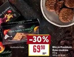 Billa BILLA Premium Raw cookies 80 g nabídka