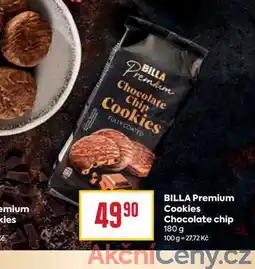 Billa BILLA Premium Cookies Chocolate chip 180 g nabídka