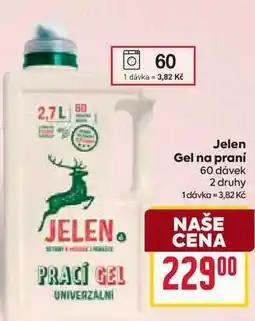 Billa Jelen Gel na praní 60 dávek nabídka