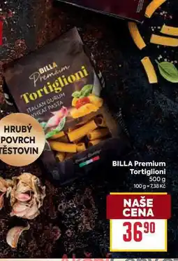 Billa BILLA Premium Tortiglioni 500 g nabídka
