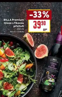 Billa BILLA Premium Glaze s fikovou příchutí 250 ml nabídka