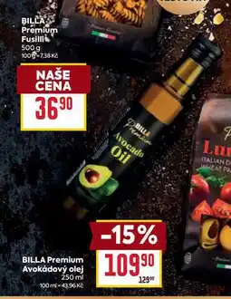 Billa BILLA Premium Avokádový olej 250 ml nabídka