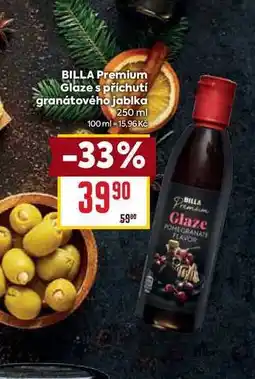 Billa BILLA Premium Glaze s příchutí granátového jablka 250 ml nabídka
