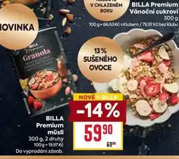 Billa BILLA Premium müsli 300 g nabídka