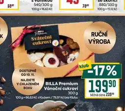 Billa BILLA Premium Vánoční cukroví 300g nabídka