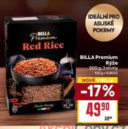 Billa BILLA Premium Rýže 500 g nabídka