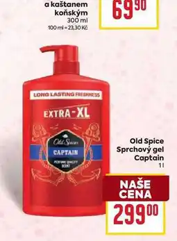 Billa Old Spice Sprchový gel Captain 1l nabídka