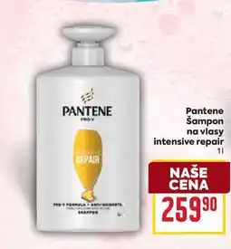 Billa Pantene Šampon na vlasy intensive repair 1l nabídka