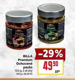 Billa BILLA Premium Ochucené pesto 130 g nabídka