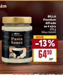 Billa BILLA Premium Alfredo se 4 sýry 270 g nabídka