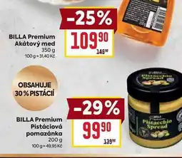 Billa BILLA Premium Pistáciová pomazánka 200 g nabídka