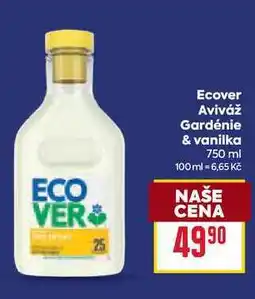 Billa Ecover Aviváž Gardénie & vanilka 750 ml nabídka