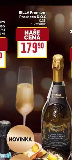 Billa BILLA Premium Prosecco D.O.C 0,75l nabídka