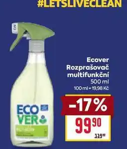 Billa Ecover Rozprašovač multifunkční 500 ml nabídka