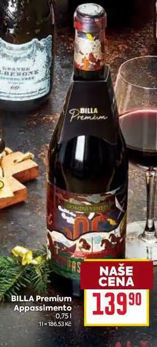 Billa BILLA Premium Appassimento 0,75l nabídka
