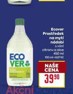 Billa Ecover Prostředek na mytí nádobí s vůní citronu a aloe 450 ml nabídka