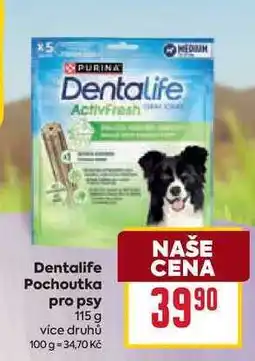 Billa Dentalife Pochoutka pro psy 115 g nabídka