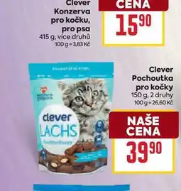 Billa Clever Pochoutka pro kočky 150 g nabídka
