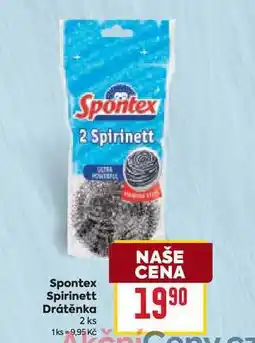 Billa Spontex Spirinett Drátěnka 2 ks nabídka