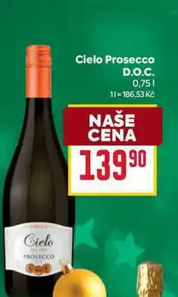 Billa Cielo Prosecco D.O.C. 0,75l nabídka