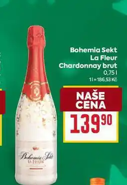 Billa Bohemia Sekt La Fleur Chardonnay brut 0,75l nabídka