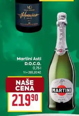 Billa Aforaired Martini Asti D.O.C.G. 0,75l nabídka