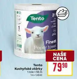 Billa Tento Kuchyňské utěrky 1 role nabídka