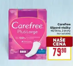 Billa Carefree Slipové vložky 48/56 ks nabídka