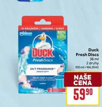 Billa Duck Fresh Discs 36 ml nabídka