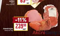 Billa Uzená kýta cena za 1 kg nabídka
