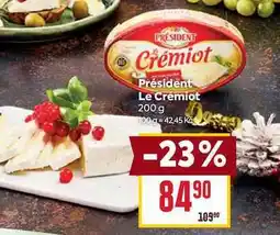 Billa Président Le Crémiot 200 g nabídka