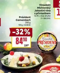 Billa Président Camembert 250 g nabídka