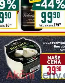 Billa BILLA Premium Burrata 100 g nabídka