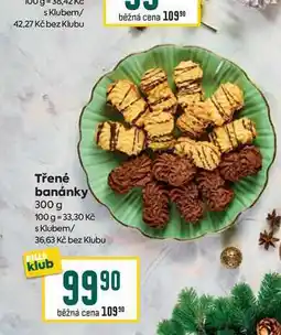 Billa Třené banánky 300 g nabídka